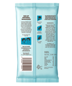 Alternative view of RAISE Dark Chocolate & Sea Salt Nut & Seed Clusters (Case of 12)