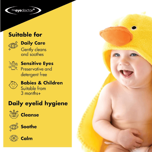 The Eye Doctor® Sensitive Baby EyeLid Wipes - Image 4