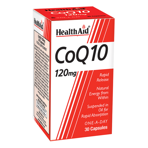HealthAid® CoQ10 120mg Capsules (30)