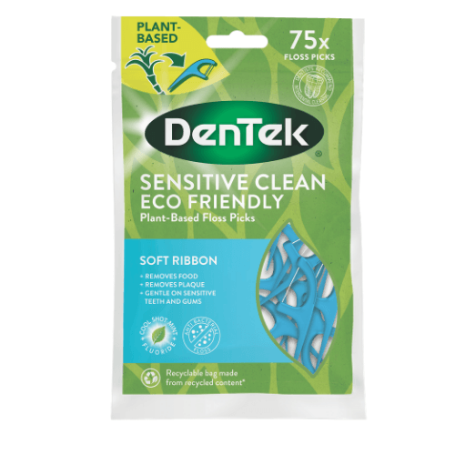 DenTek® Eco Friendly Sensitive Extra Gentle Floss Picks