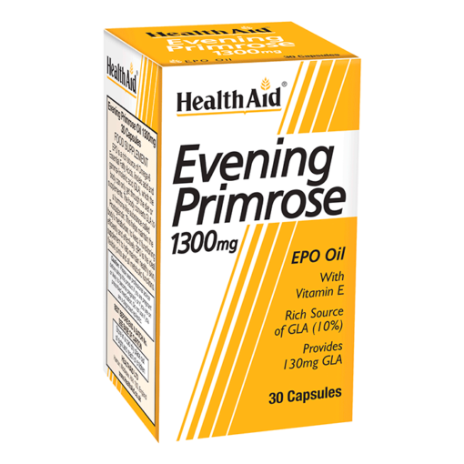 HealthAid® Evening Primrose Oil 1300mg Capsules (30)