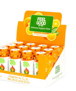Alternative view of FeelGood™ Immune Support Shot (Vit A, D, C, B6 & B12 & Zinc ) - Case of 24 shots