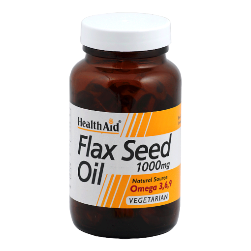 HealthAid® Flaxseed Oil 1000mg Capsules (60)