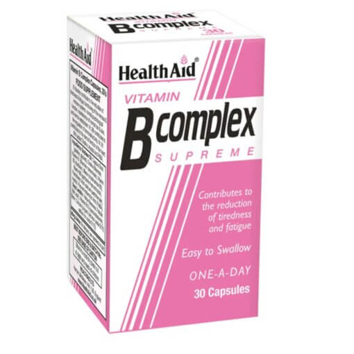 HealthAid® Vitamin B Complex Supreme Capsules (30)