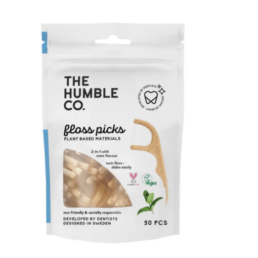 The Humble Co. Plant Based Floss Picks - Image 4