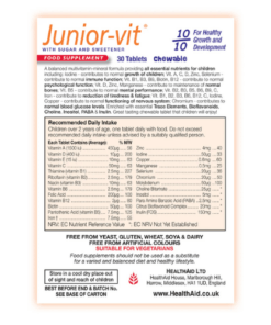 Alternative view of HealthAid® Junior Vit® Chewable (30)