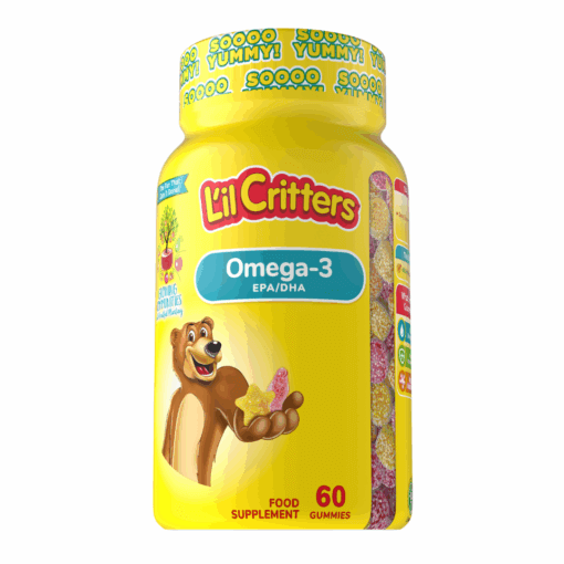 L’il Critters™ Omega 3 Gummy Fish Gummy Vitamins (60)