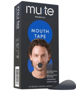 Mute® Mouth Tape for Nasal Breathing and Snoring – 30 Pack