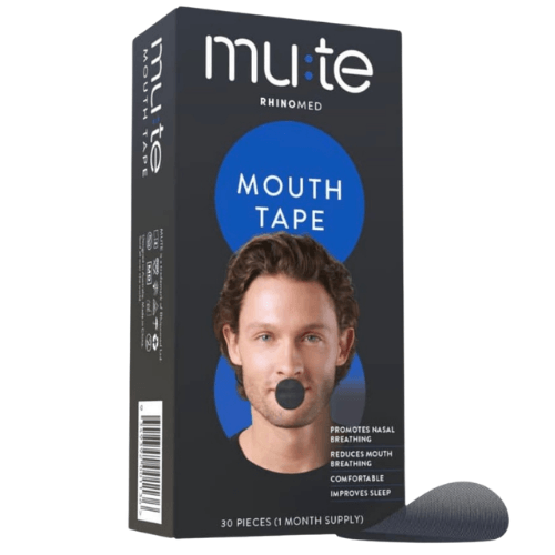 Mute® Mouth Tape for Nasal Breathing and Snoring – 30 Pack