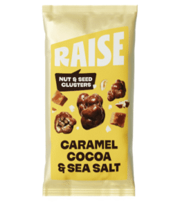RAISE Caramel Cocoa & Sea Salt Nut & Seed Clusters  (Case of 12)
