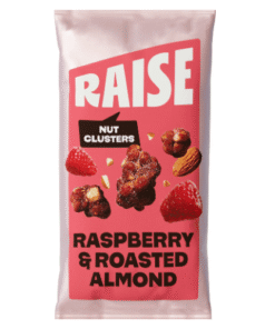 RAISE Raspberry & Roasted Almond Nut Clusters (Case of 12)