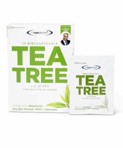 The Eye Doctor®  Biodegradable Tea Tree Oil EyeLid Wipes (30 pack)