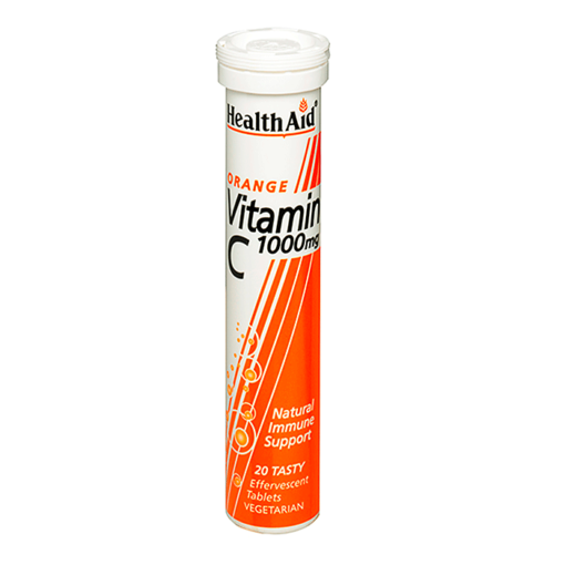 HealthAid® Vitamin C 1000mg Effervescent Tablets (20)