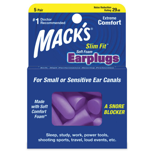 Mack's® Slim Fit™ Soft Foam Earplugs