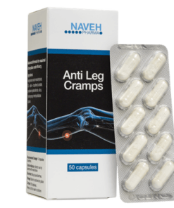 Anti-Leg Cramp Capsules with Magnox® Magnesium, Vitamins B6 & E – 50 Capsules