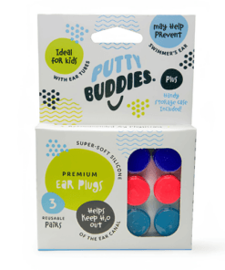 Putty Buddies® Silicone Ear Plugs for Swimmers