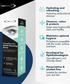 The Eye Doctor® Stye Hygiene Kit – Antibacterial Heated Eye Compress & Eyelid Cleansing Spray - Image 7