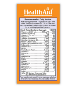 Alternative view of HealthAid® Teenvital Multivitamin Tablets (30)